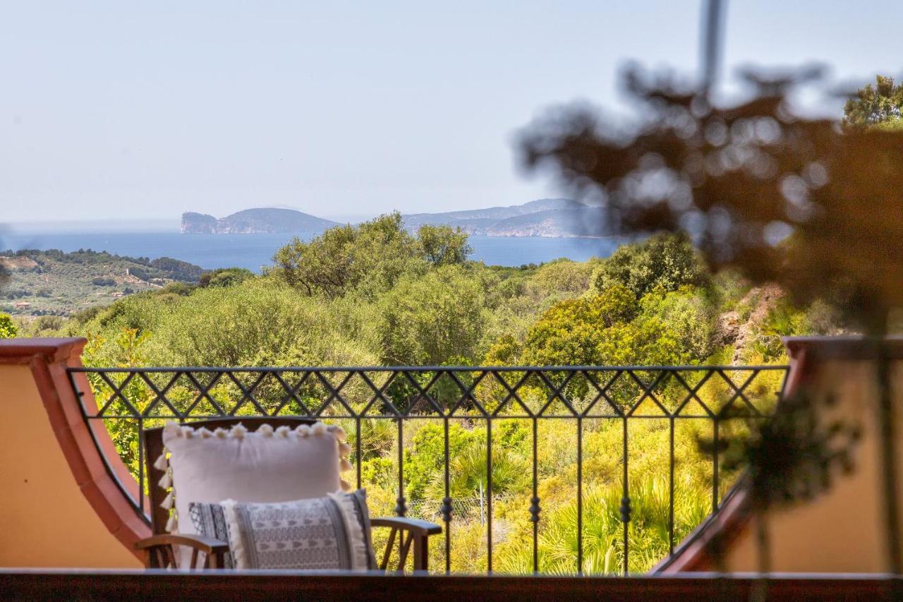 Sardinia Re - Villa Martin Panoramic View ألغيرو المظهر الخارجي الصورة